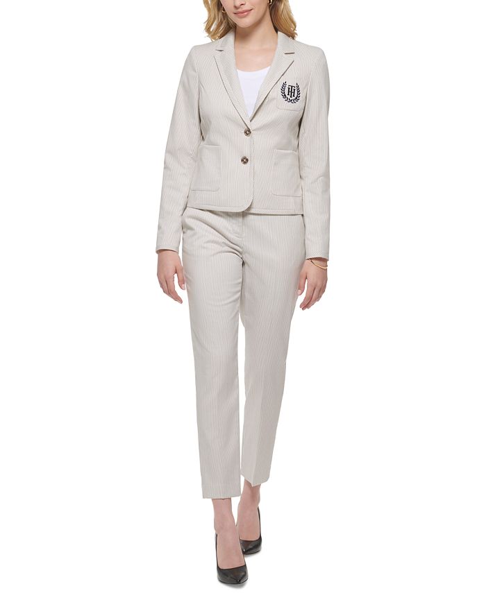 Macy's tommy cheap hilfiger women's suits