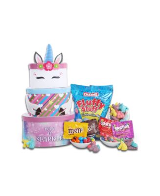 Alder Creek Gift Baskets Born to Sparkle Unicorn Tower - Macy's
