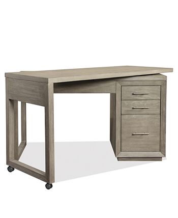 Riverside Furniture Prelude 23932 Contemporary Swivel Lift-top L-desk, Arwood's Furniture