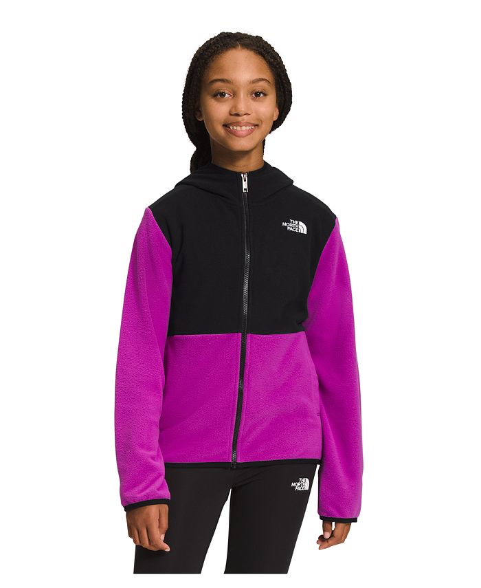 The North Face Big Girls Glacier Full Zip Hooded Jacket - Macy's