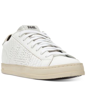 P448 - John Perforated Lace-Up Low-Top Sneakers