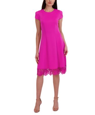 Donna Ricco Fit and Flare Dress