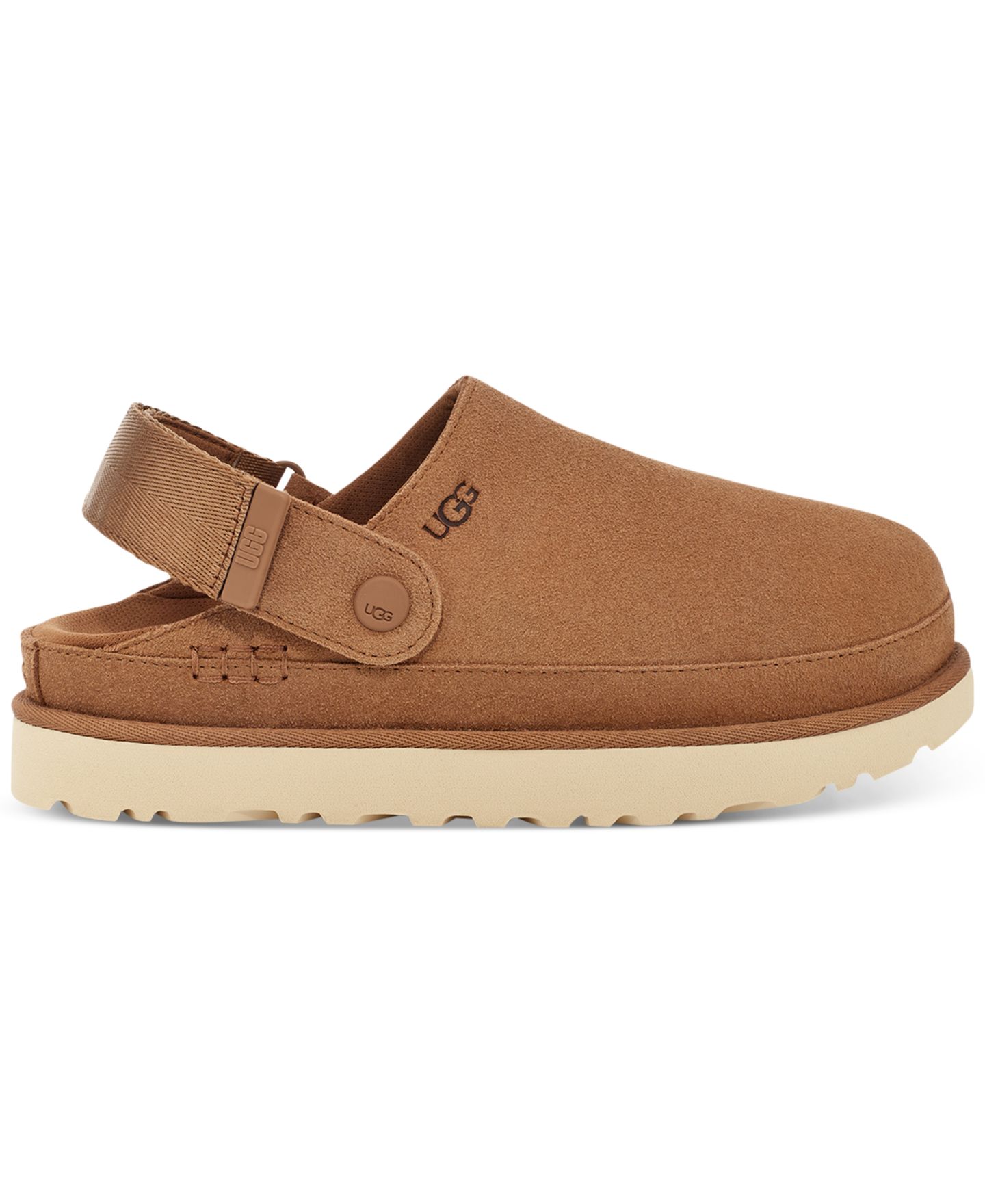 Женские сабо UGG® Goldenstar Slingback, цвет: Каштановый — фото 2