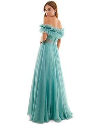 Macys tulle shop dress