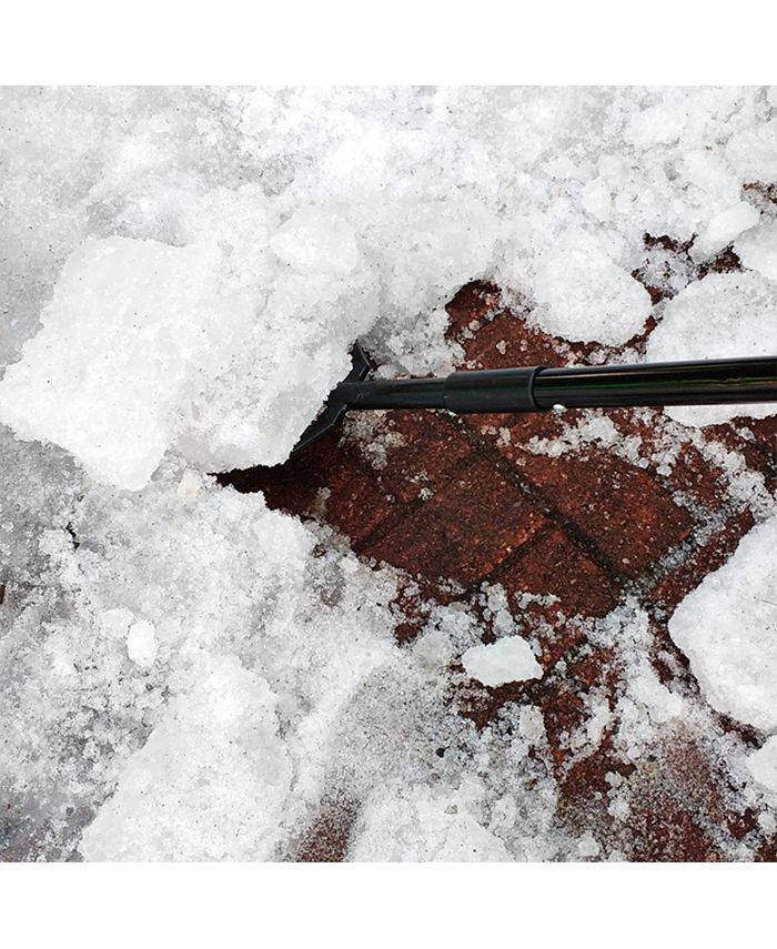 CASL Brands ExtraThick Steel ShockAbsorbing Ice Chopper and Scraper