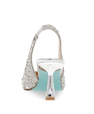 Clark Rhinestone Slingback Pumps