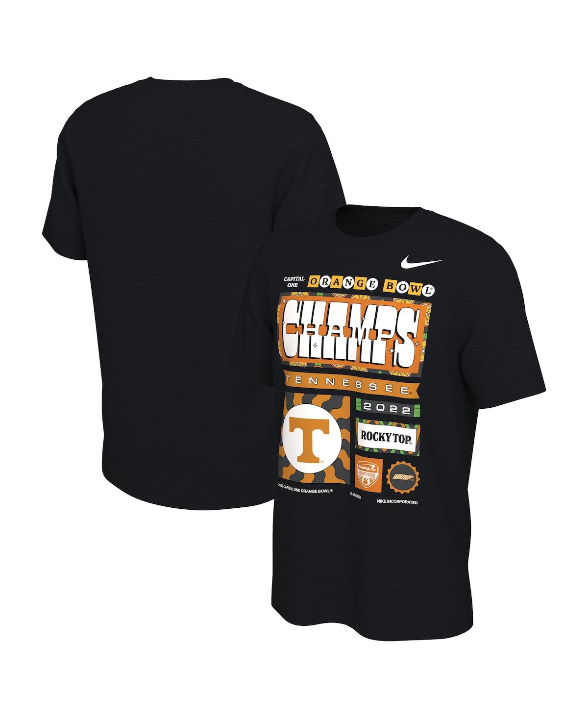 Men's NikeTennessee Volunteers 2022 Orange Bowl Champions Locker Room T-shirt - Black