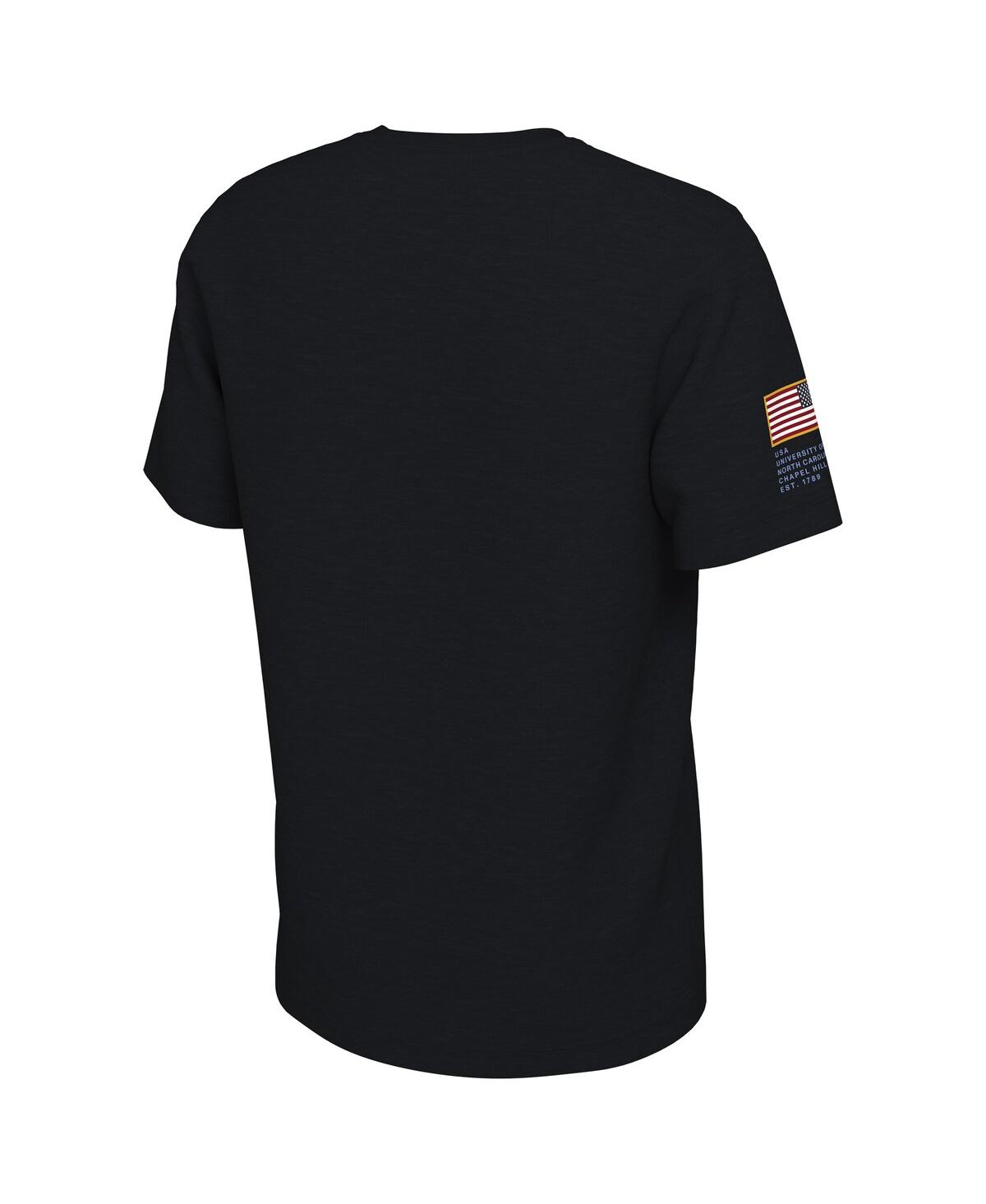 Men's JordanNorth Carolina Tar Heels Veterans Camo T-shirt - Black
