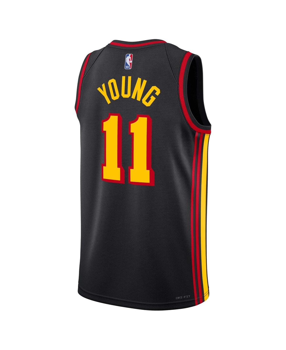 Men's Jordan Trae YoungAtlanta Hawks Statement Edition Swingman Jersey - Black
