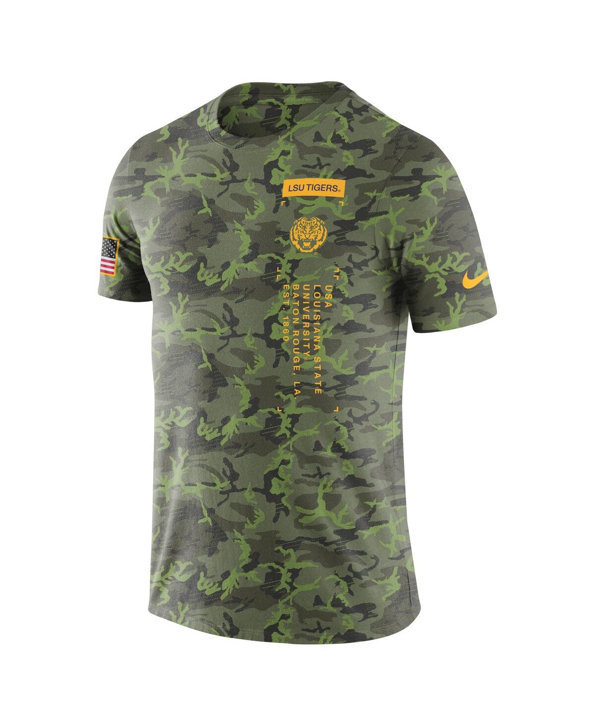 Men's NikeLsu Tigers Military-Inspired T-shirt - Camo