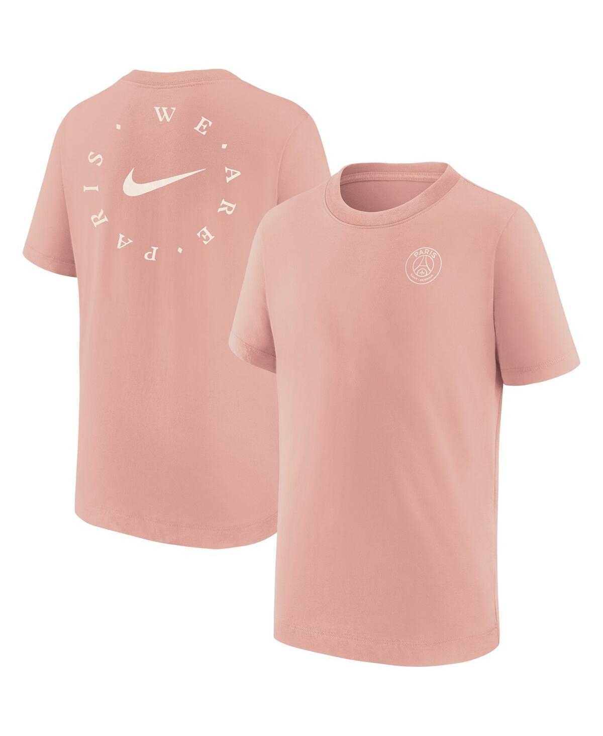 Nike Kids' Big Boys  Pink Paris Saint-germain Swoosh T-shirt