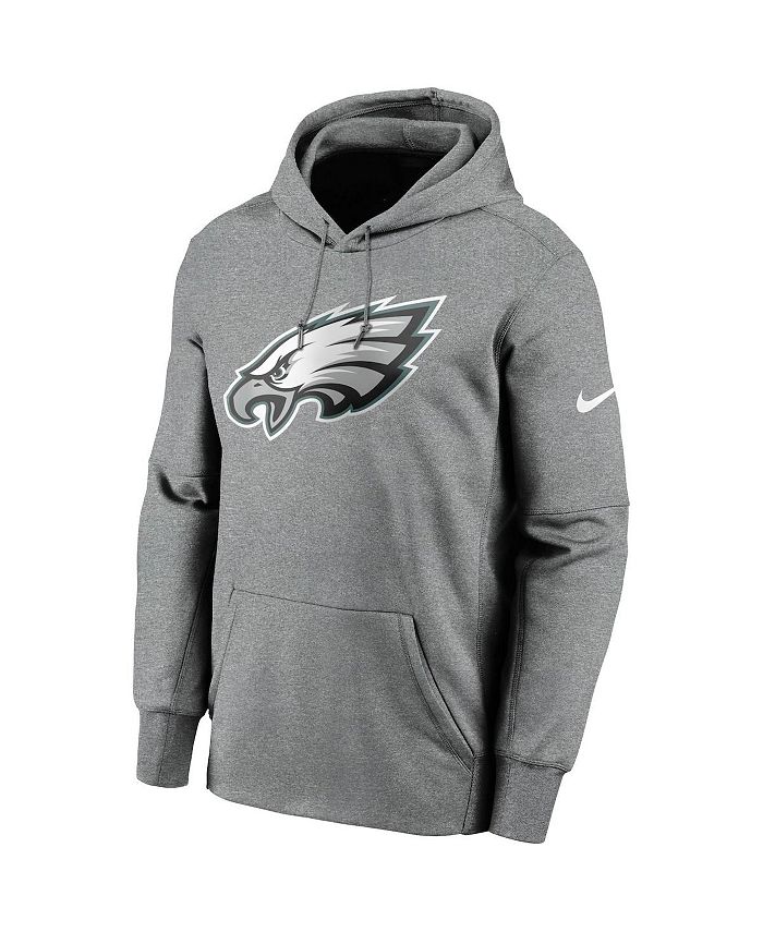 Nike Men's Heathered Gray Philadelphia Eagles Fan Gear Primary Logo