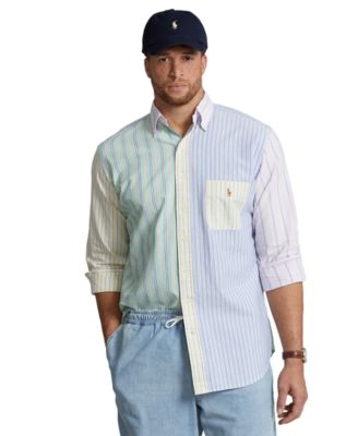 Polo Ralph Lauren - Men's Big & Tall Striped Oxford Fun Shirt