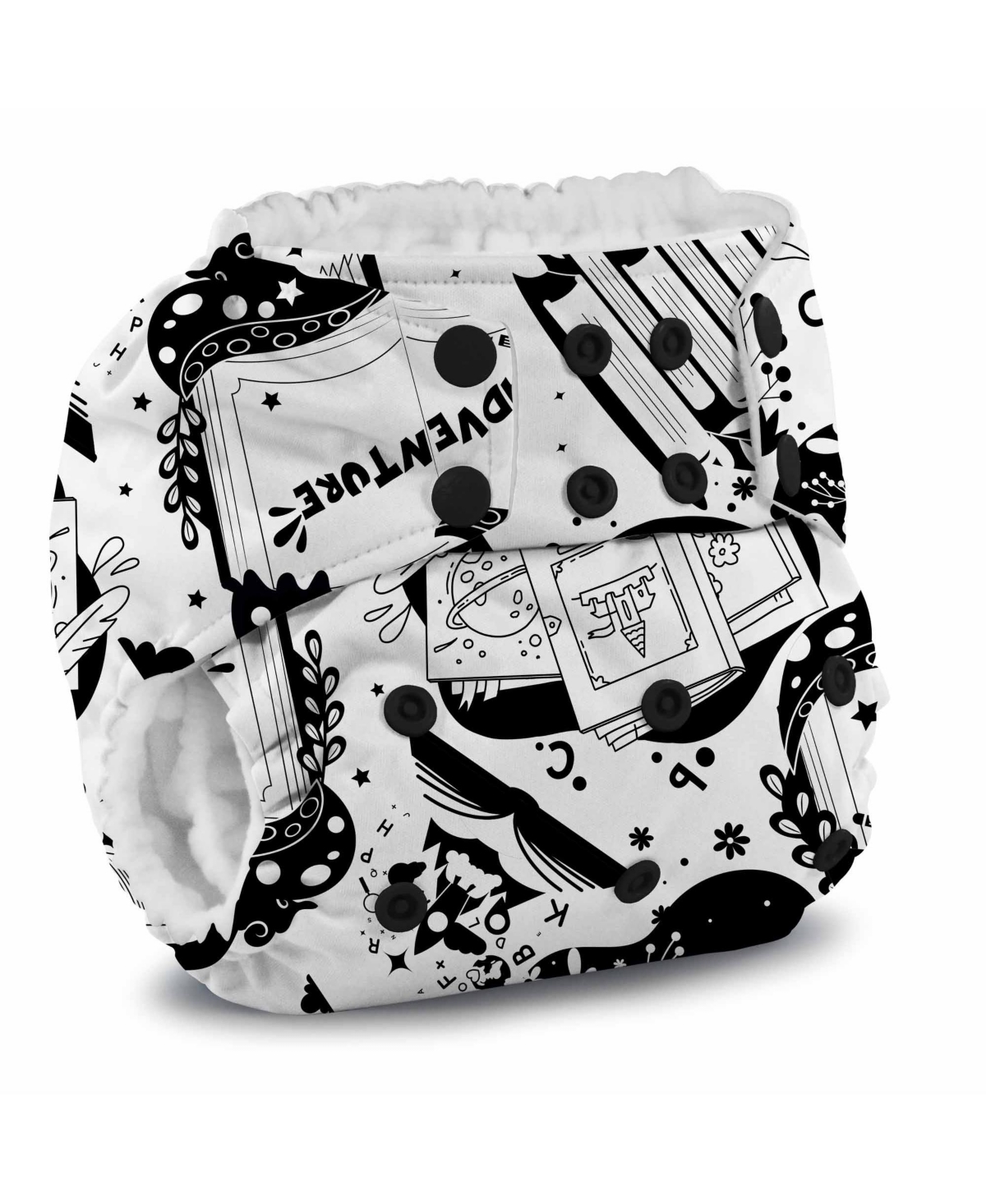 Kanga Care Babies' Rumparooz Reusable One Size Pocket Cloth Diaper In Book Club