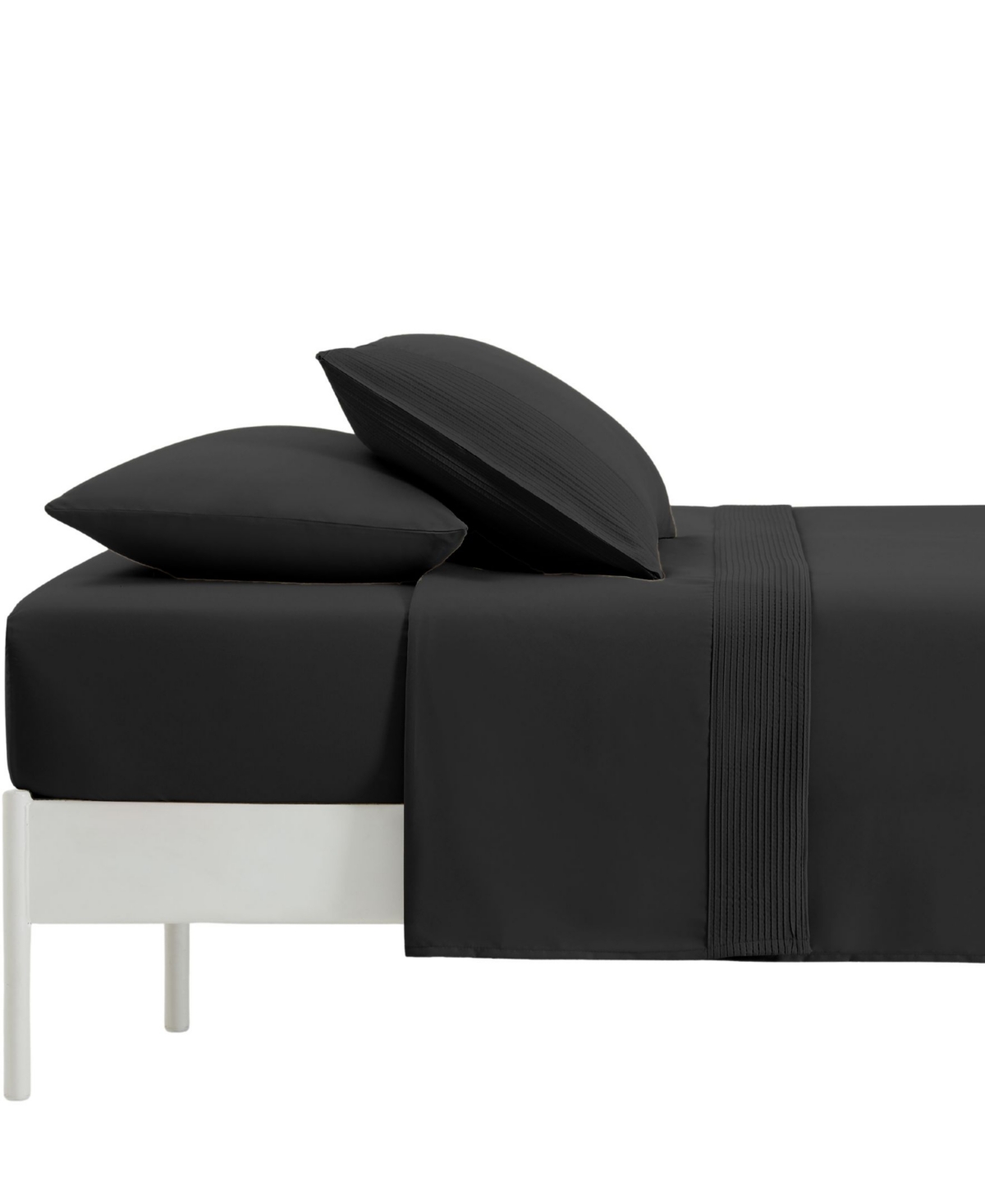 Southshore Fine Linens Classy Pleated 21" Extra deep, Pocket Sheet Set