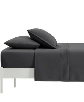 Classy Pleated 21" Extra deep, Pocket Sheet Set, Split King