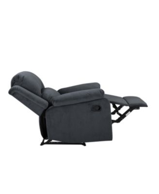 34.75" Steel Dayton Microfiber Manual Recliner
