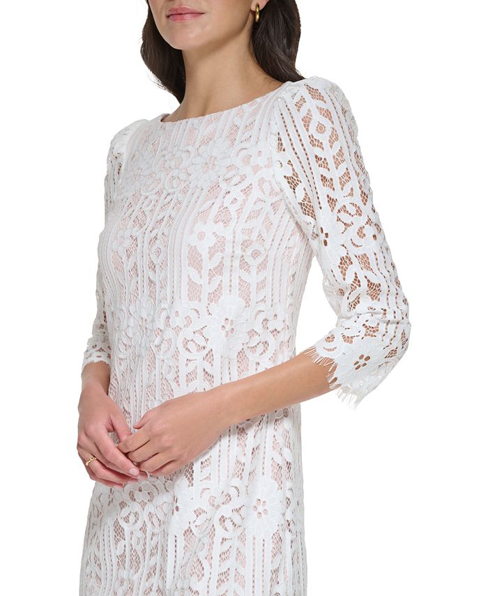 Jessica howard hotsell white lace dress