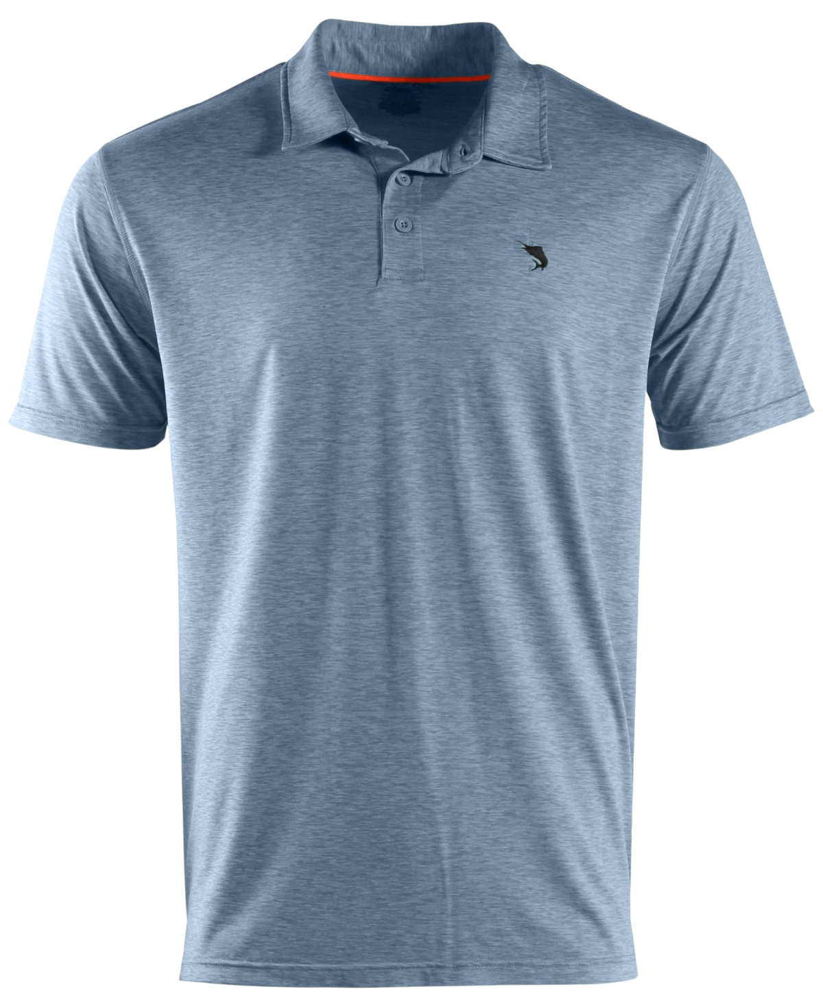 Salt Life Outrigger Performance Polo Shirt In Athletic Heather