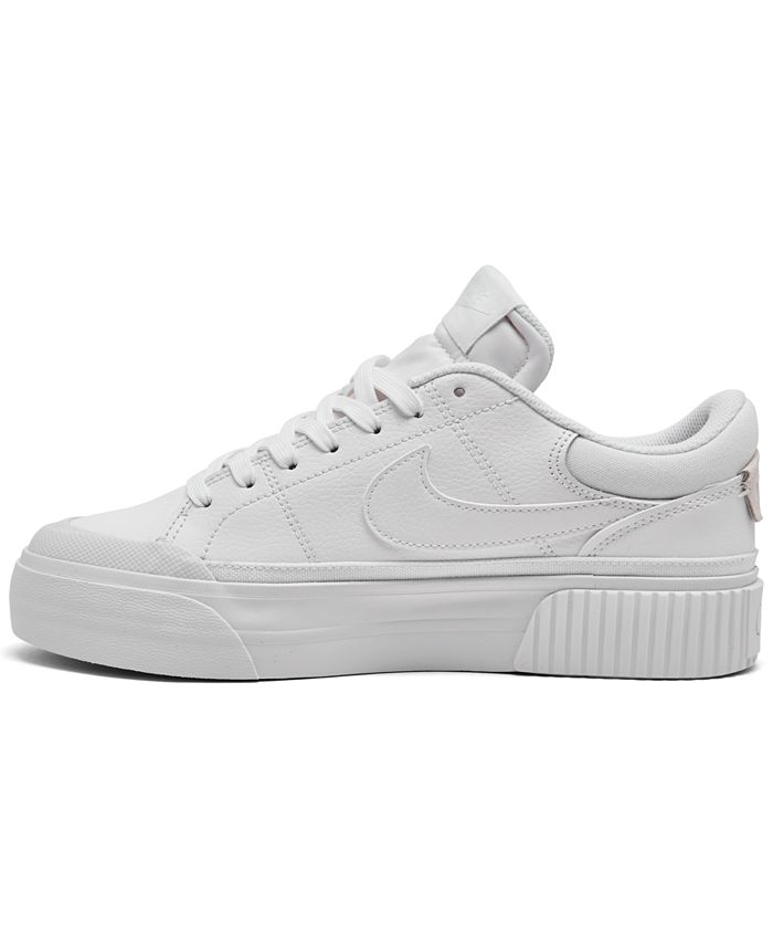 Nike Women #39 s Court Legacy Lift Platform Casual Sneakers from Finish