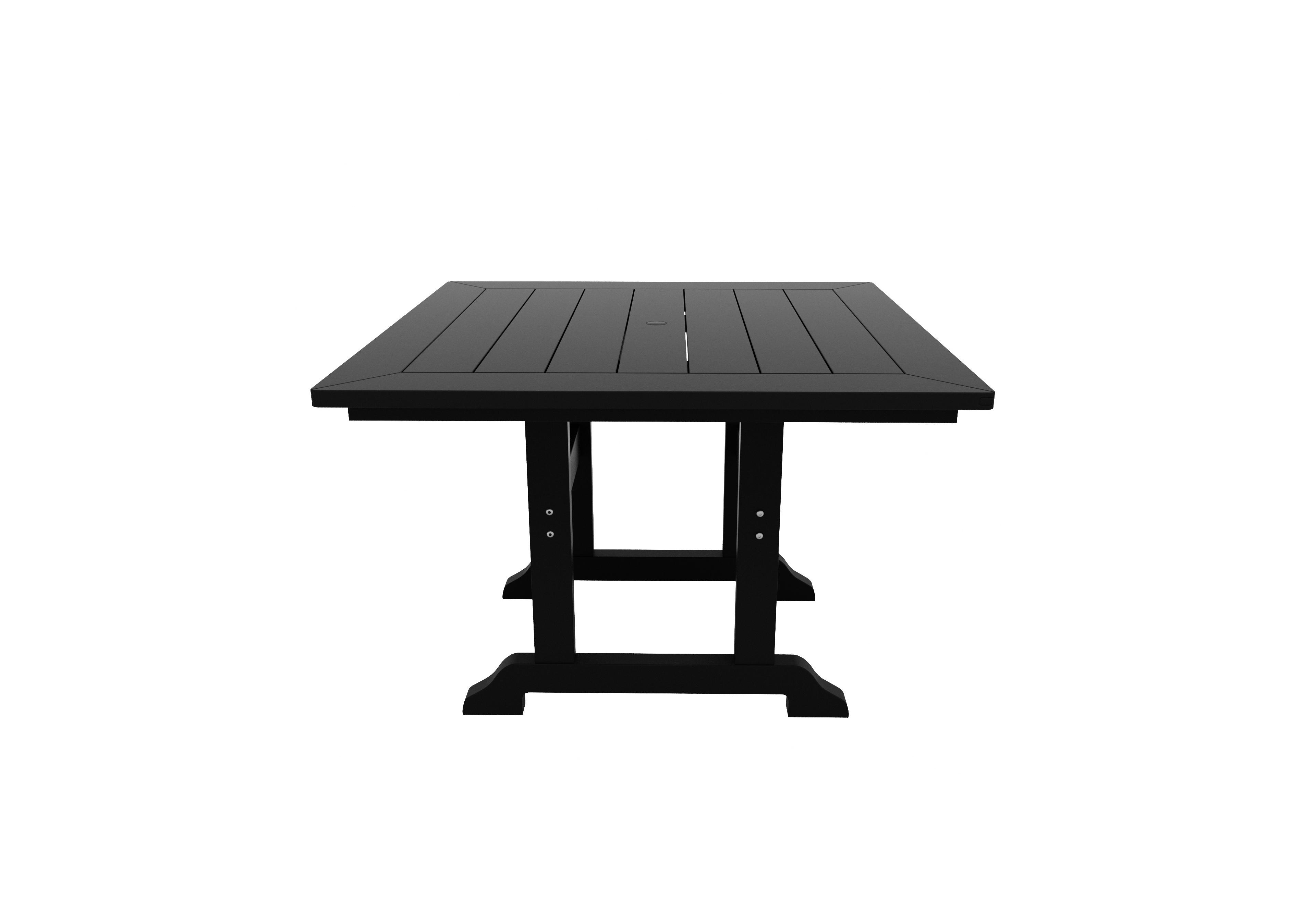WestinTrends 43" Square Outdoor Patio Dining Table