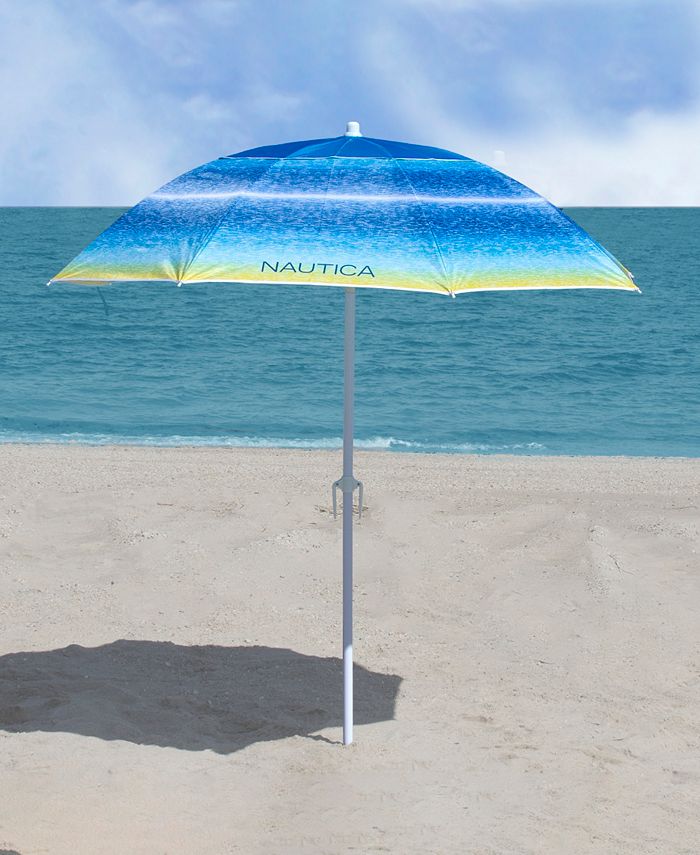Nautica 7' Beach Umbrella Macy's