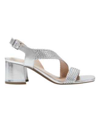 Women's Mizzys Woven Block Heel Sandals