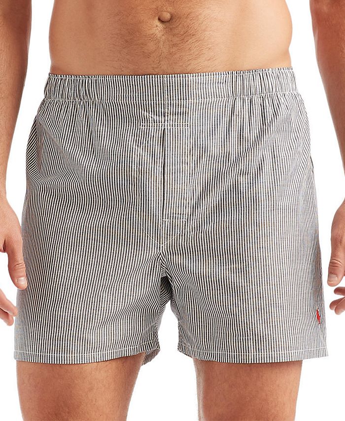 Polo Ralph Lauren Men's 5-Pack Woven Boxers & Reviews - Underwear & Socks -  Men - Macy's