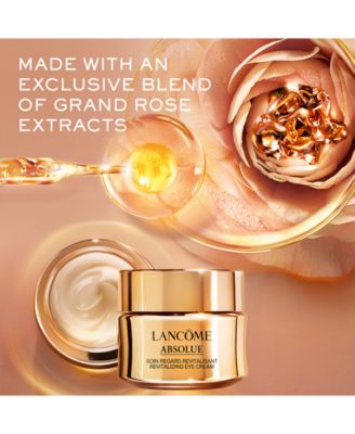 Lancôme Absolue Revitalizing Eye Cream With Grand Rose Extracts, 0.7 oz.