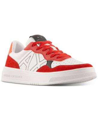 ARMANI EXCHANGE / ローカットスニーカー/US10/RED/レザー 23768773_fpx.tif?$filterlrg$&