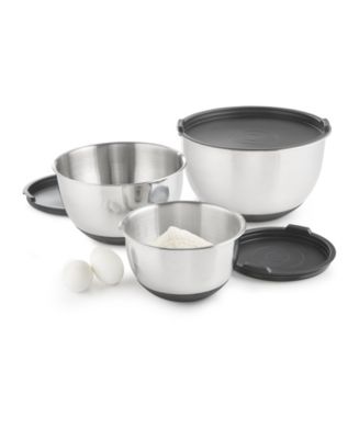 Fiesta Stainless Steel Mixing Bowl Set, 8 pc - Food 4 Less