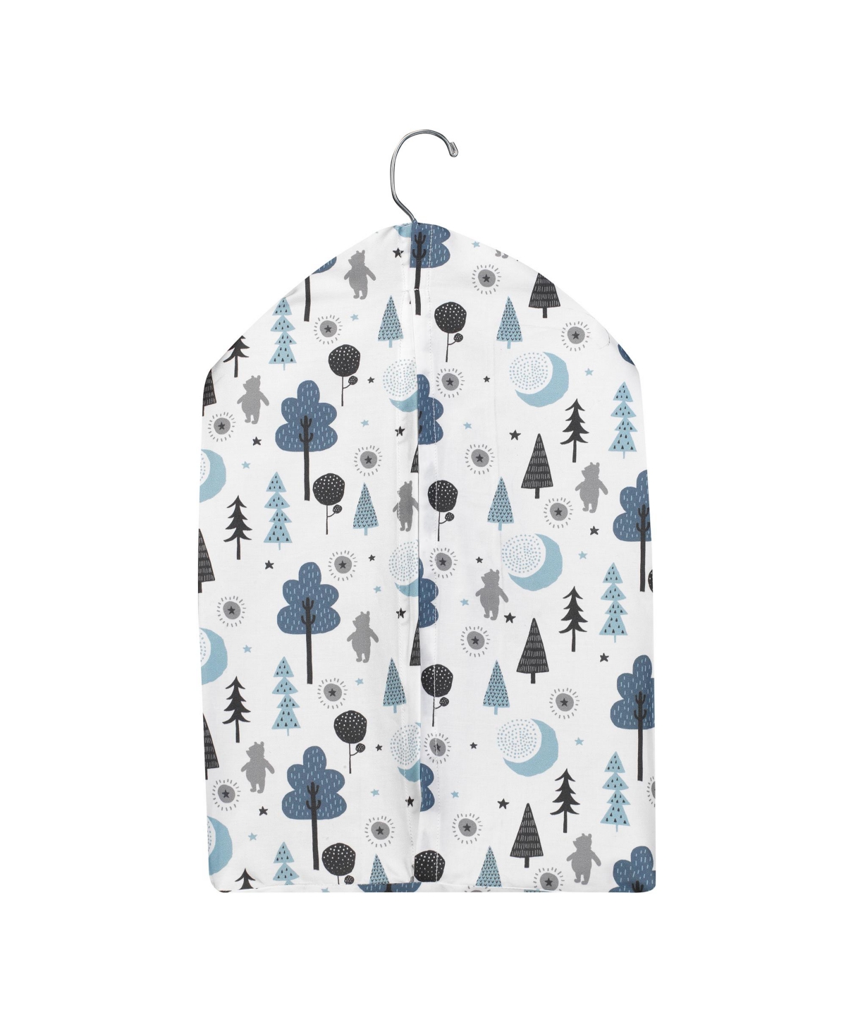 LAMBS & IVY DISNEY BABY FOREVER POOH WHITE/BLUE BEAR DIAPER STACKER BY LAMBS & IVY 