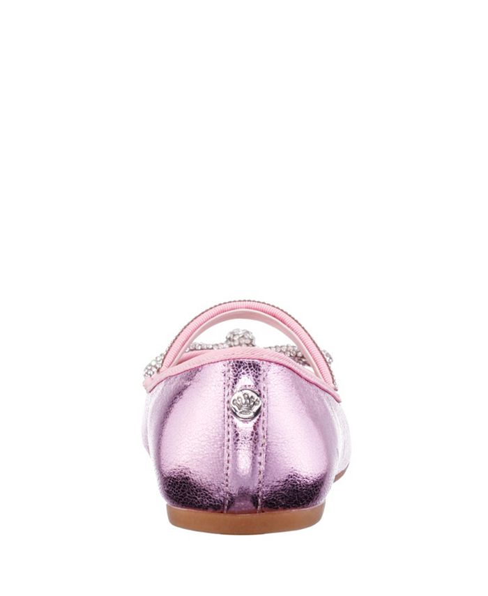 Nina Little Girls Rhinestone Embellishment Kendalla Ballet Flats - Macy's