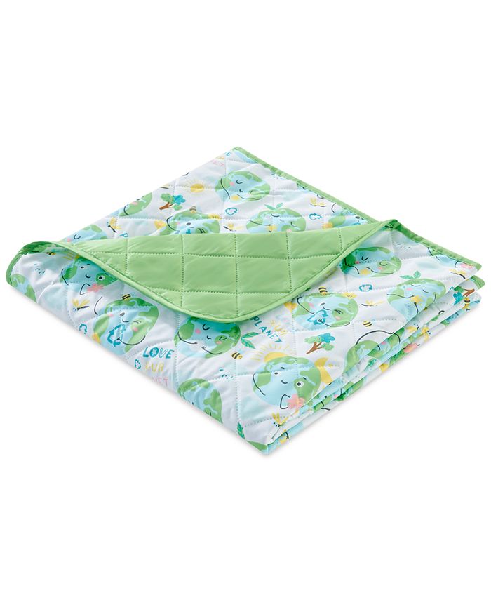 JLA Home Love Our Printed Picnic Blanket & Tote Set, 50" x 60
