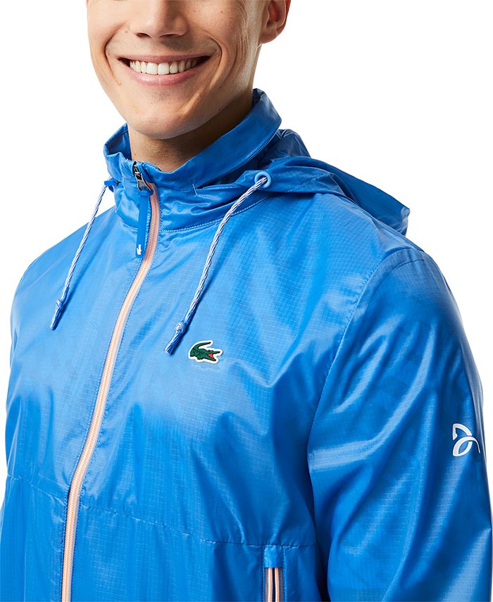 Lacoste Men's Tennis x Novak Djokovic Zipper Jacket Macy's