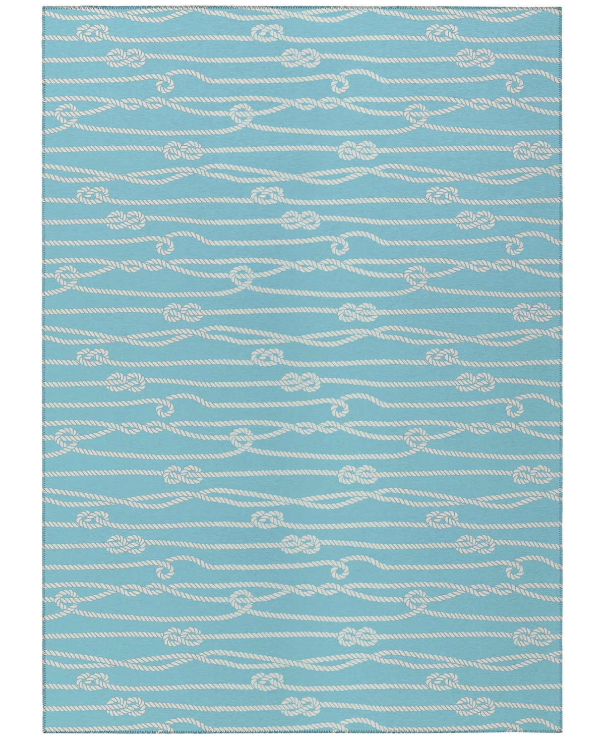 D Style Harbor Ha7 10' X 14' Area Rug In Aqua