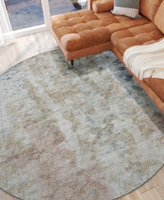 Camberly Washable CM3 8' x 8' Round Area Rug