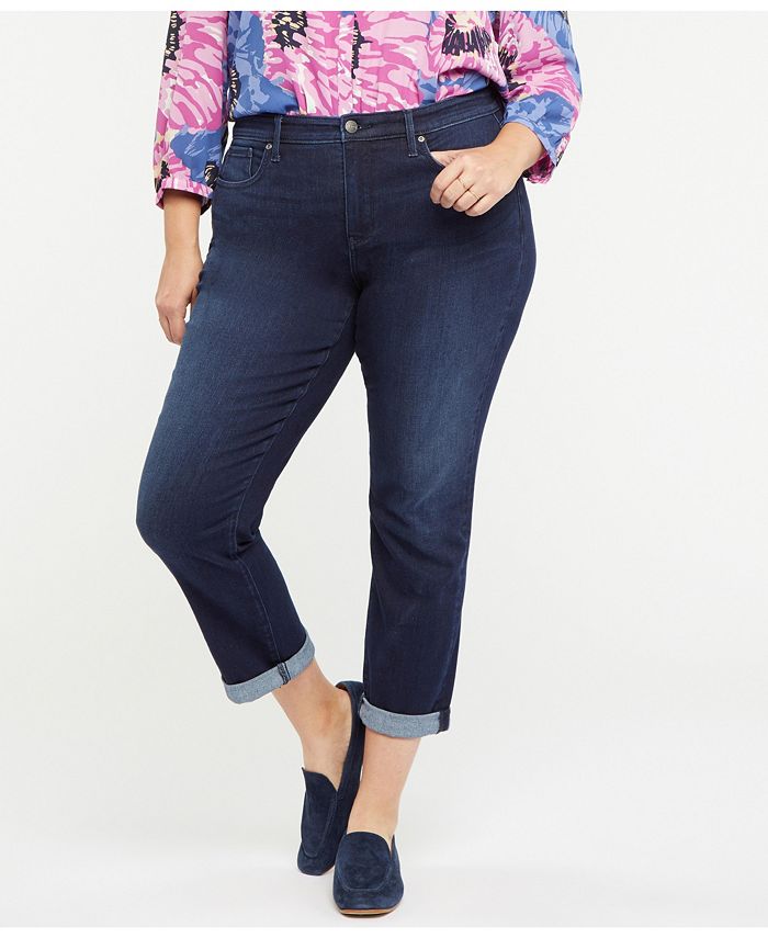 NYDJ Plus Size Margot Girlfriend Jeans & Reviews Jeans Plus Sizes Macy's