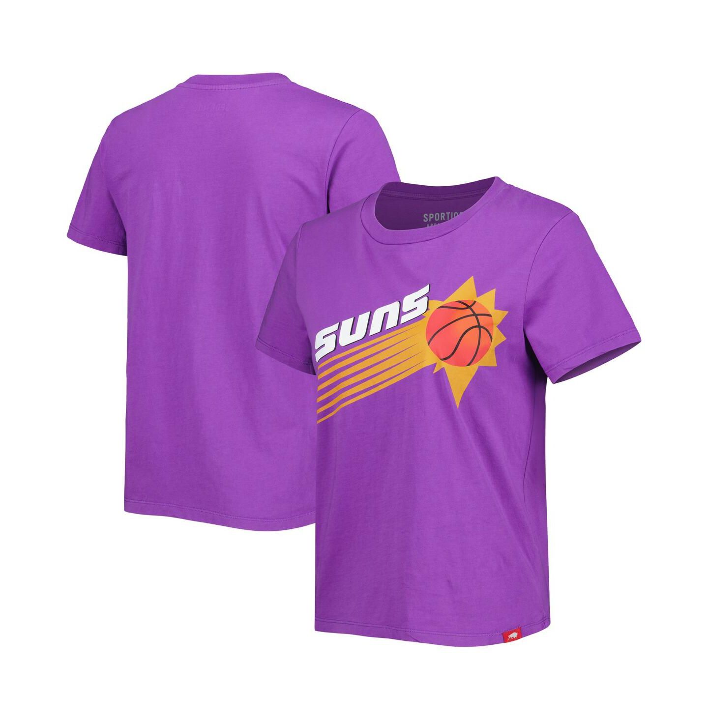 Женская футболка Sportiqe Purple Phoenix Suns Hardwood Classics Arcadia Elevated — фото 4