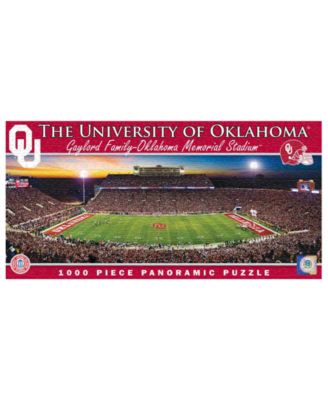 MasterPieces Puzzles - Oklahoma Sooners Panoramic Stadium Puzzle