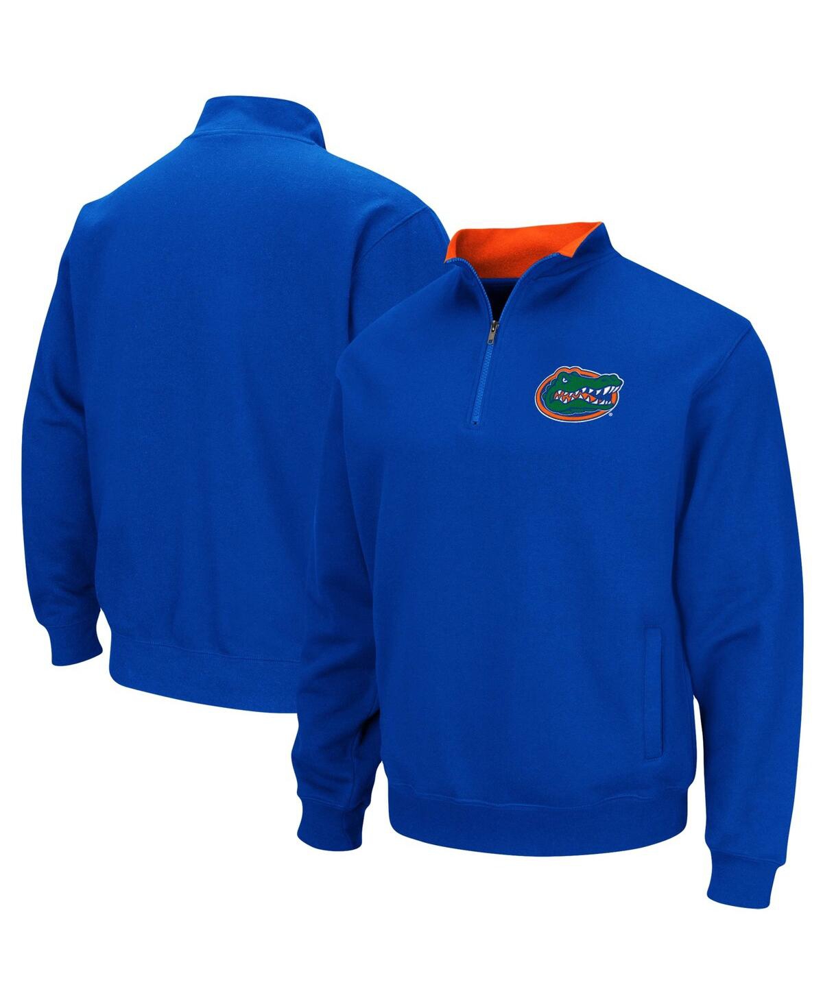 Men's ColosseumFlorida Gators Big and Tall Tortugas Quarter-Zip Jacket - Royal