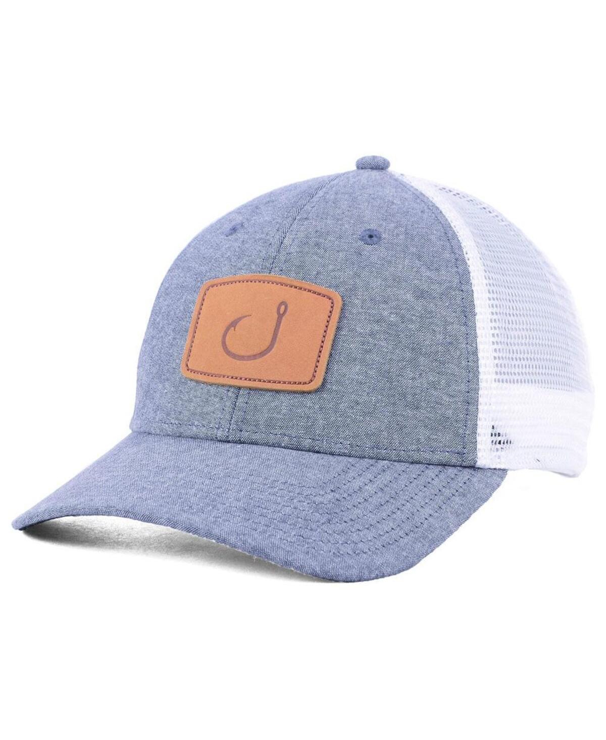 Avid Men's  Sports Lay Day Trucker Snapback Adjustable Hat In Gray,white