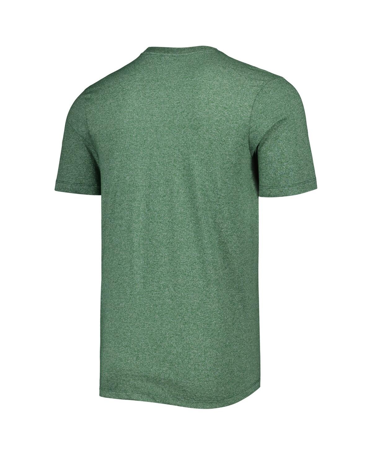 Men's Nike x LeBron JamesFlorida A&M Rattlers Marled T-shirt - Heather Green