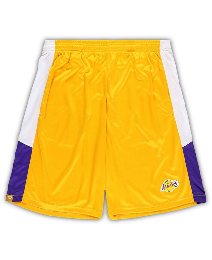 Fanatics Men's Gold Los Angeles Lakers Big and Tall Champion Rush