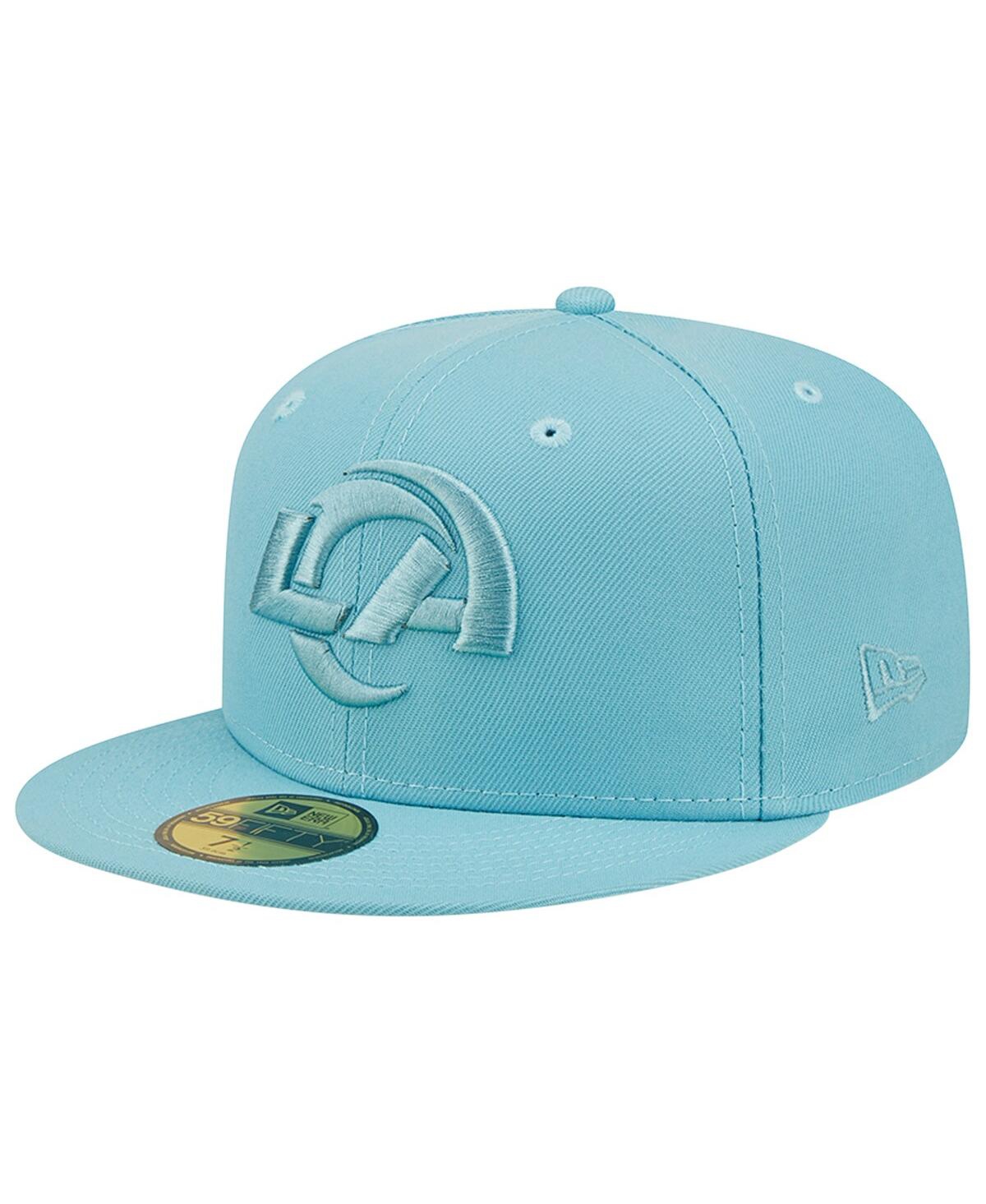 Men's New EraLos Angeles Rams Color Pack 59FIFTY Fitted Hat - Aqua