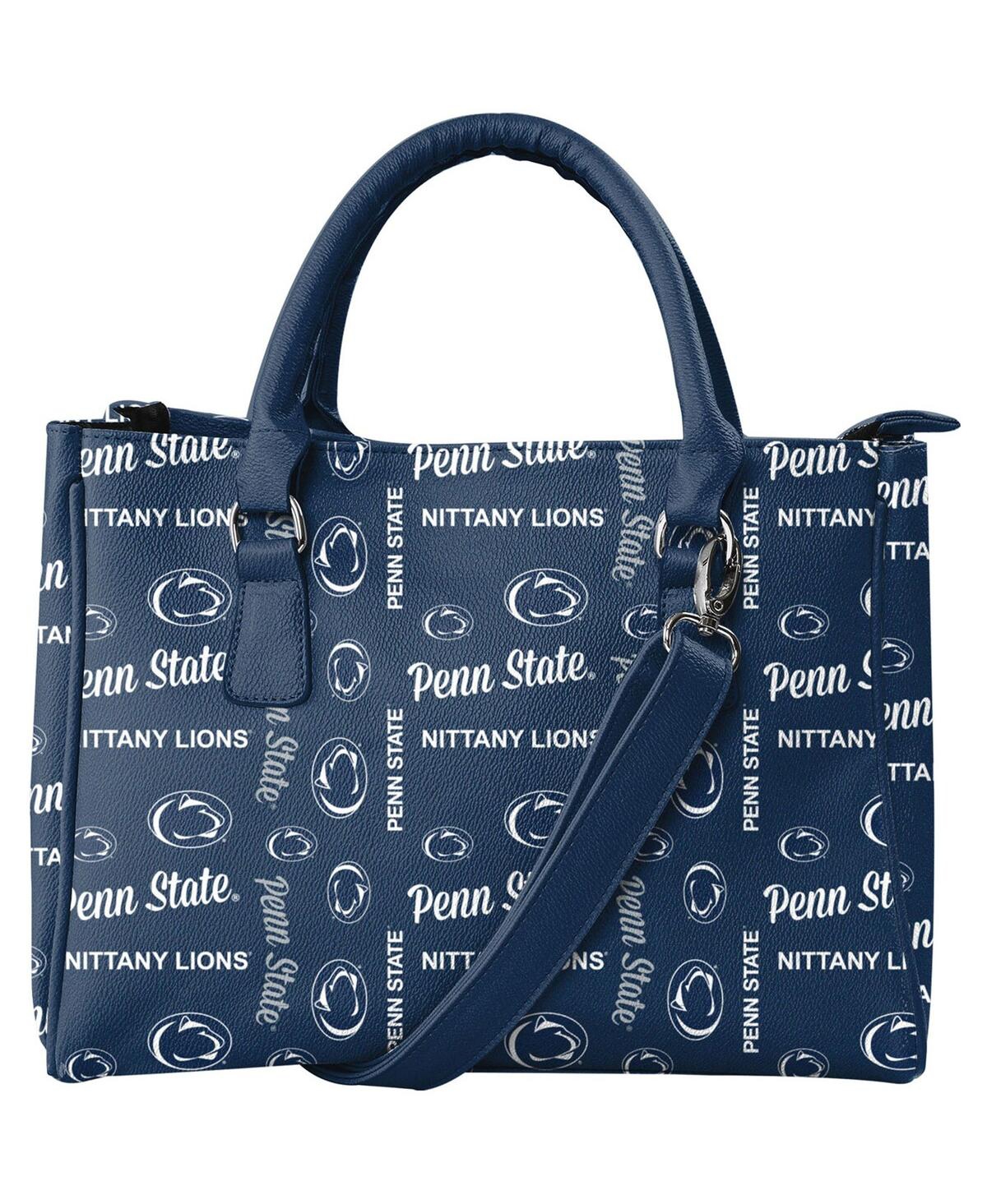 Foco Women's  Penn State Nittany Lions Repeat Brooklyn Tote In Navy