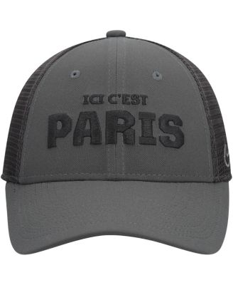 Big Boys and Girls Anthracite Paris Saint-Germain Legacy91 Performance Flex Hat