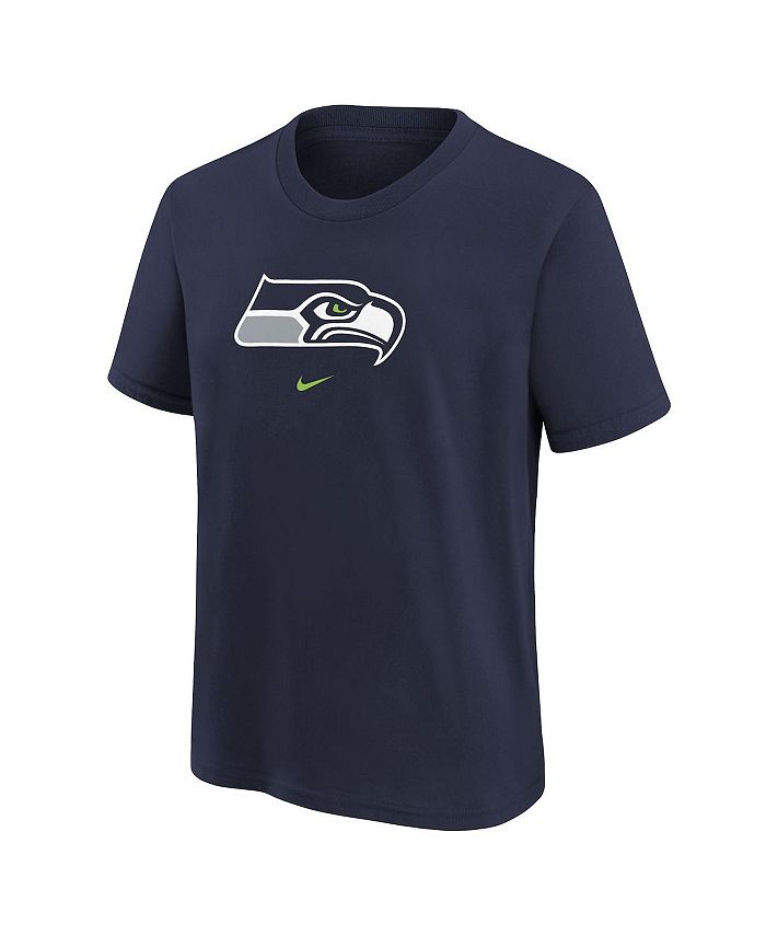 Nike Big Boys College Navy Seattle Seahawks Logo Tshirt Macy's