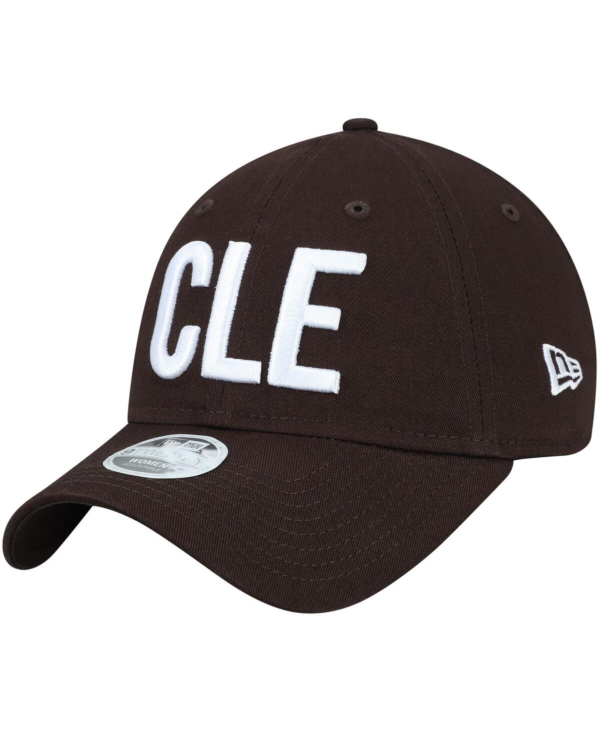Shop New Era Women's  Brown Cleveland Browns Hometown 9twenty Adjustable Hat