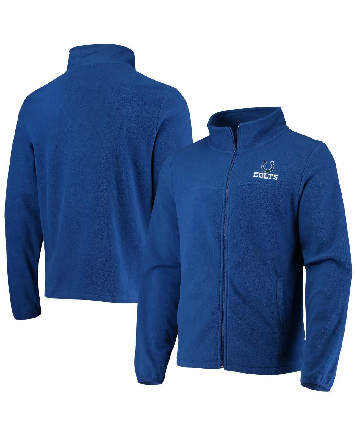 DUNBROOKE MEN'S DUNBROOKE ROYAL INDIANAPOLIS COLTS HAYDEN FULL-ZIP JACKET